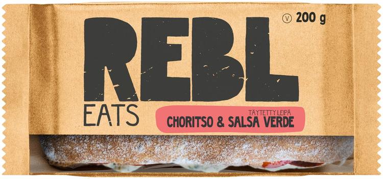 Rebl Eats Choritso & Salsa Verde - täytetty leipä 200g