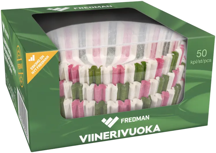 Fredman viinerivuoka 75x20mm 50kpl