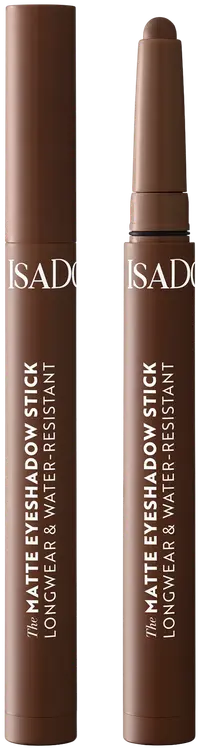 Isadora The Matte Eyeshadow Stick Longwear & Water-Resistant luomiväripuikko 62 True Brown 1,2 g