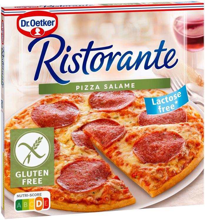 Dr. Oetker Ristorante Salame Gluteeniton pakastepizza 315g