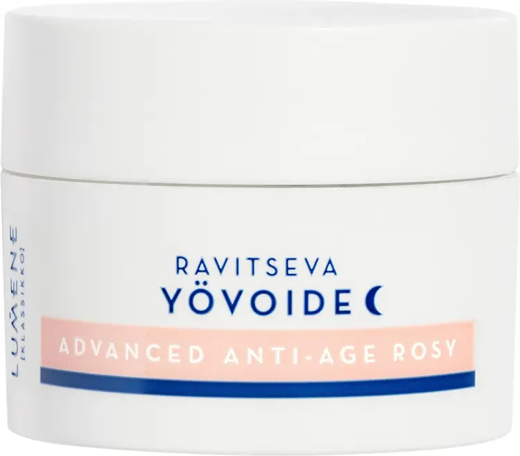 Lumene Klassikko Advanced Anti-Age Rosy Ravitseva yövoide 50 ml