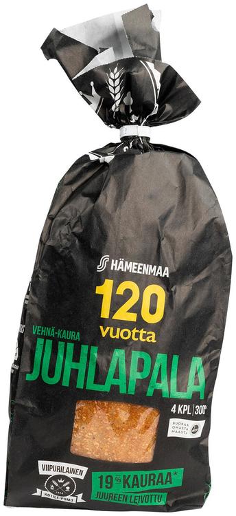 Viipurilainen Hämeenmaa 120v Juhlapala leipä 300g 4kpl
