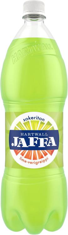 Hartwall Jaffa Lime-Verigreippi Sokeriton virvoitusjuoma 1,5 l