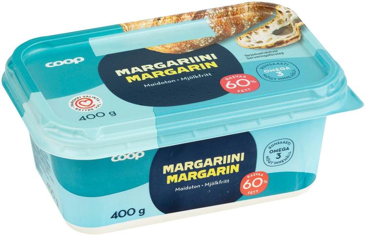Coop maidoton margariini 60 400 g