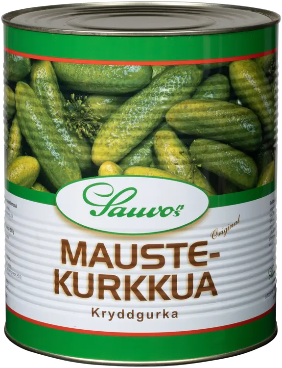 Sauvon maustekurkku 8.2/4,5 kg