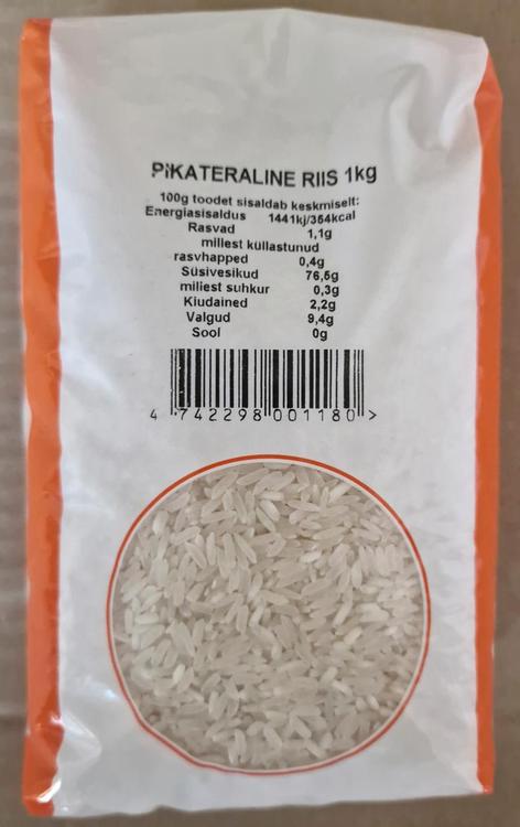 Pikateraline riis 1kg