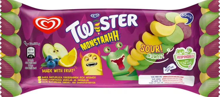 TWISTER Monstaahh Jäätelö 70ml/72g