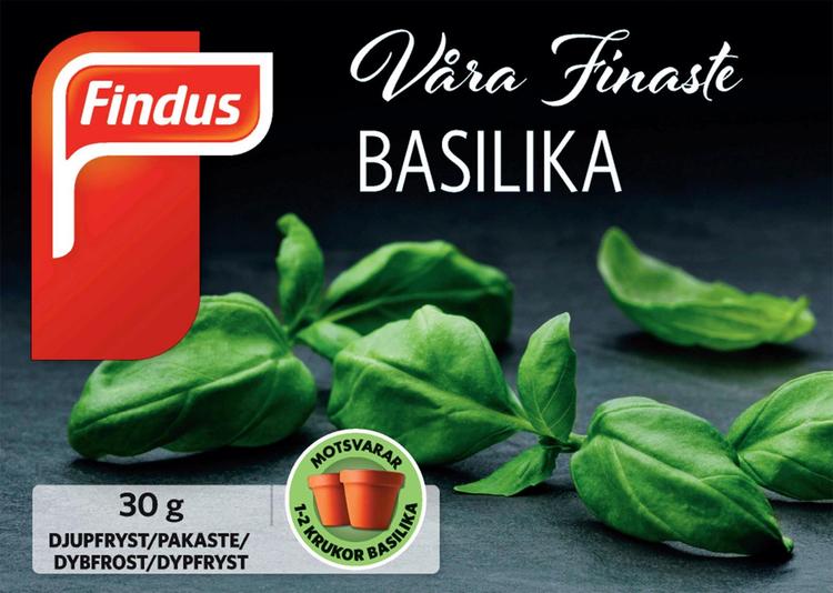 Findus Våra Finaste Basilika 30g, pakaste