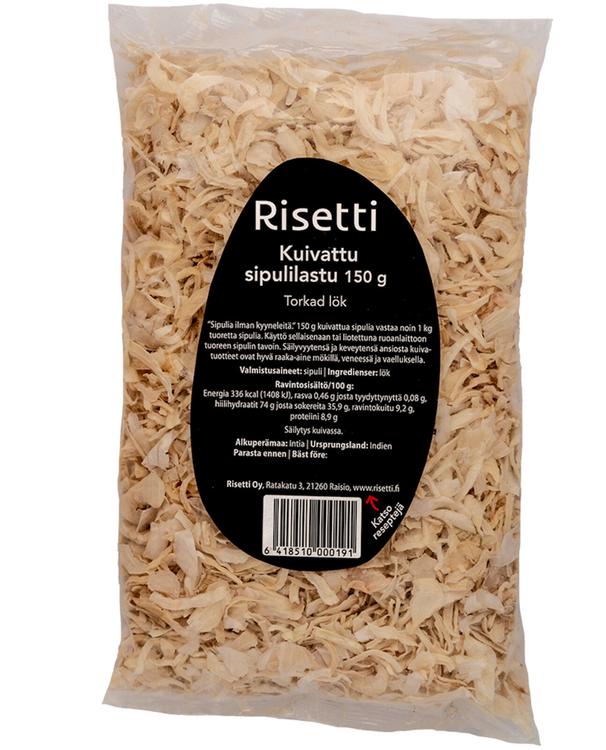 Risetti 150g kuivattu sipulilastu