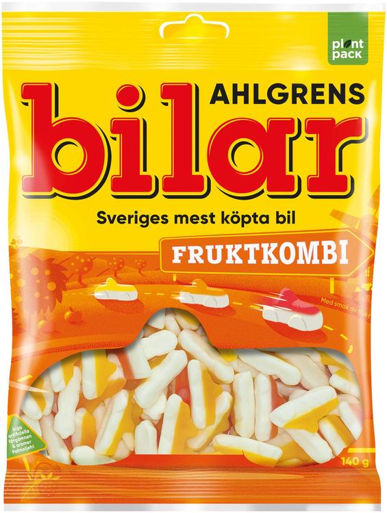 Ahlgrens Bilar Fruktkombi makeissekoitus 140g