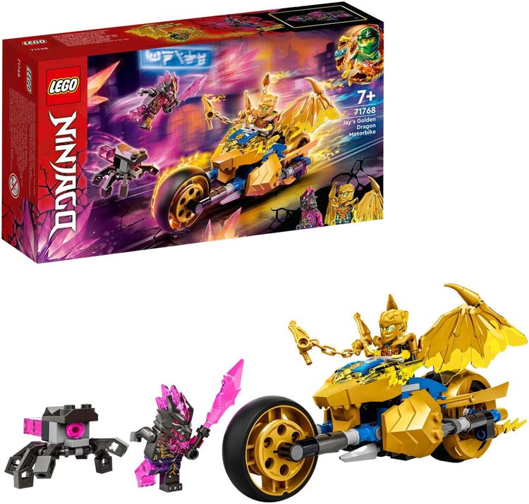 LEGO® Ninjago Jayn kultainen lohikäärmemoottoripyörä 71768
