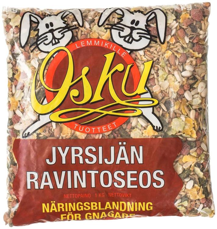 Osku 1kg jyrsijän ravintoseos