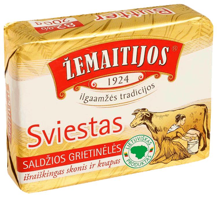 Zemaitijos või 82%, 200g