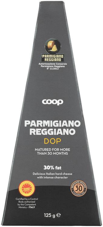 Coop Parmigiano Reggiano 30kk 125g SAN