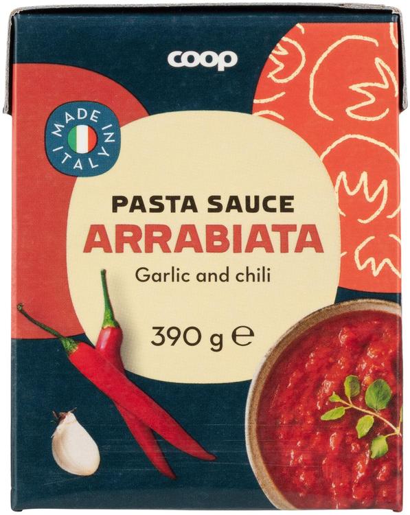 Coop pastakastike valkosipuli ja chili 390 g