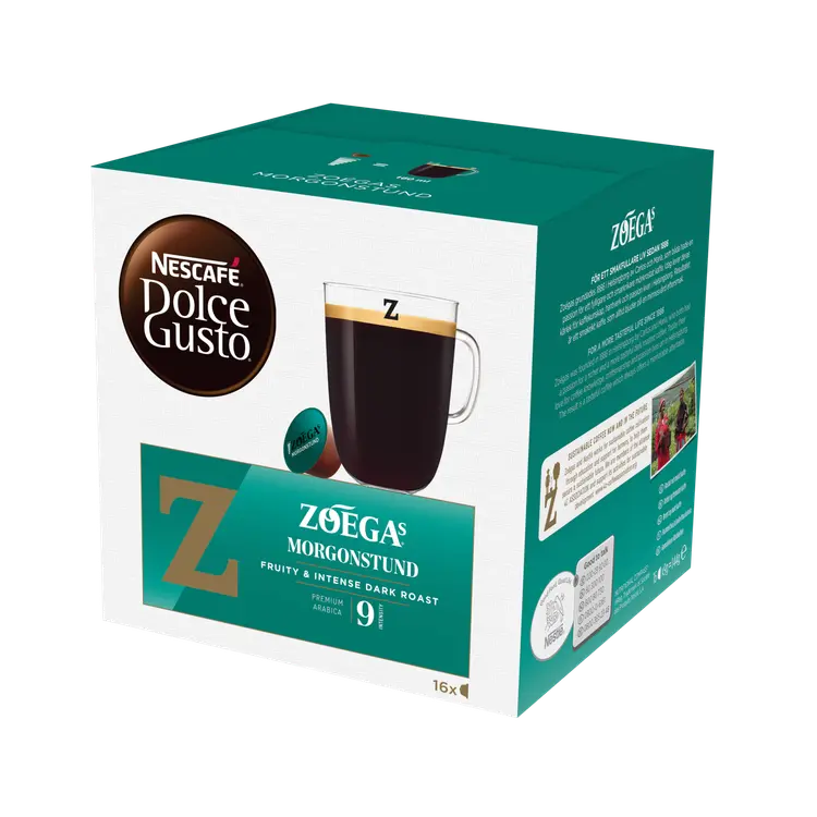Nescafé Dolce Gusto 16kaps/144g Zoegas Morgon Stund kahvikapseli