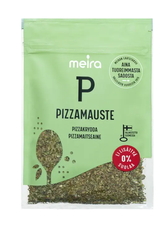 Meira Pizzamauste ei lisättyä suolaa 32g