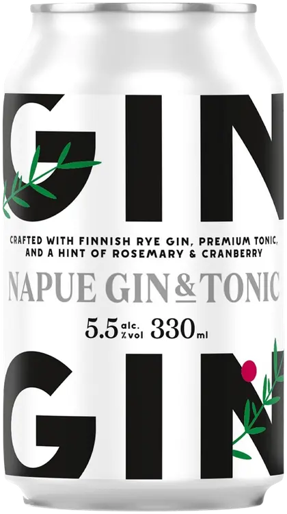Kyrö Gin & Tonic 5,5 til-% 0,33 l long drink tölkki