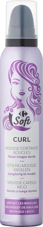 Carrefour Soft Curl muotovaahto 200 ml