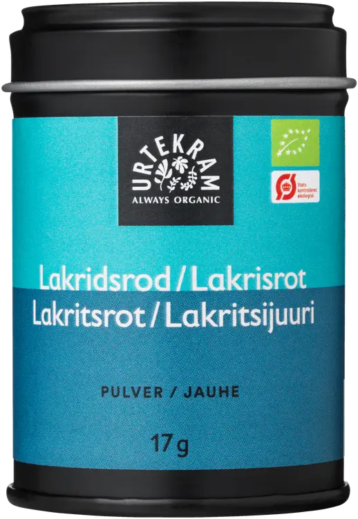 Urtekram Luomu Lakritsijuurijauhe 17g