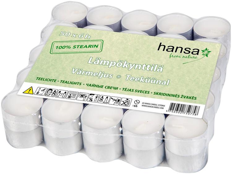 Teeküünal Hansa 6h 50tk