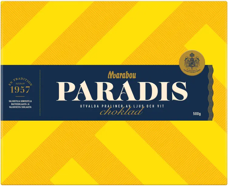 Marabou Paradis konvehteja 500g