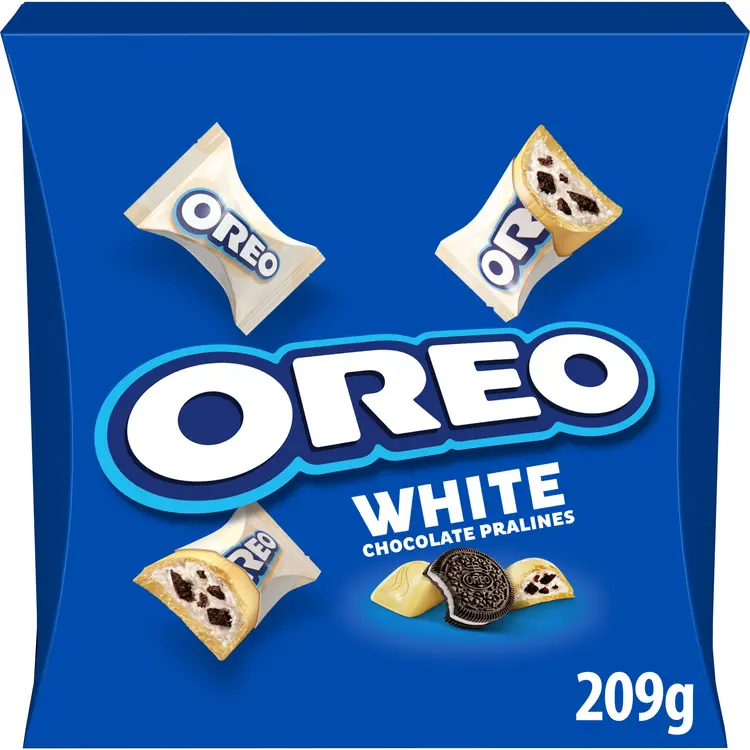 Oreo valkosuklaa konvehti giftbox  209g