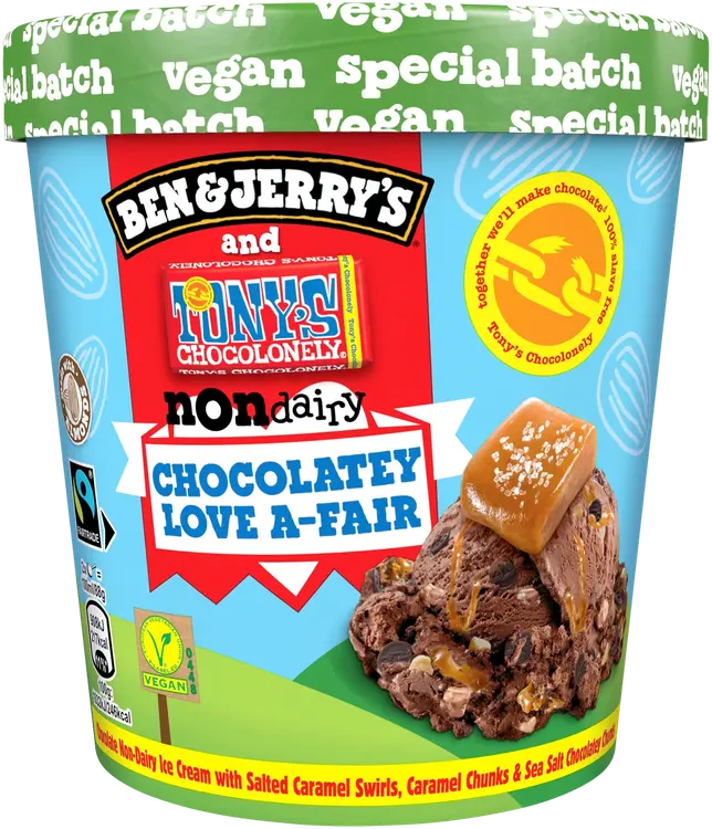 Ben & Jerry's  Non-Dairy Chocolatey Love A-Fair Jäätelö     465ml/411g
