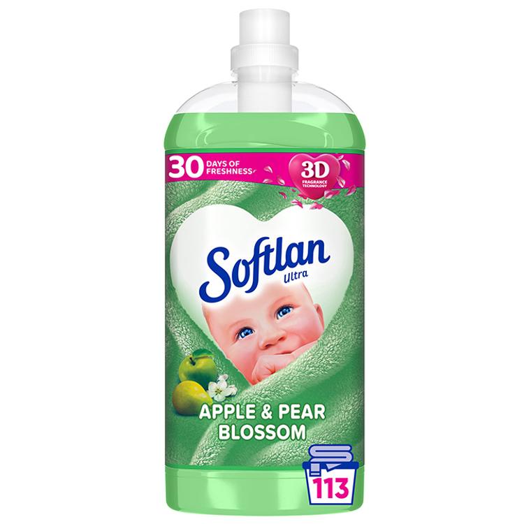 Softlan Ultra Apple & Pear Blossom huuhteluaine 1,7 l