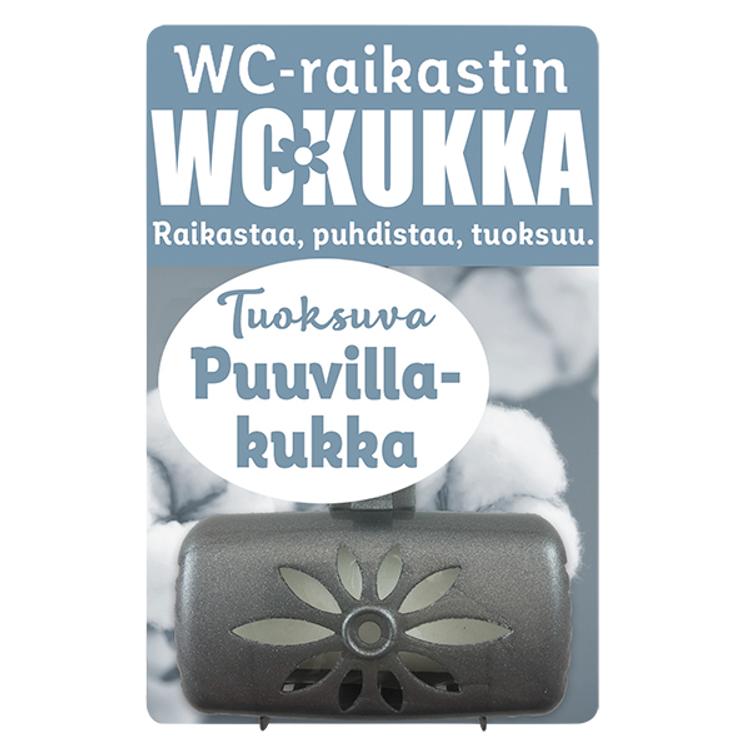 WC Kukka Puuvillakukka wc-raikastin 50g