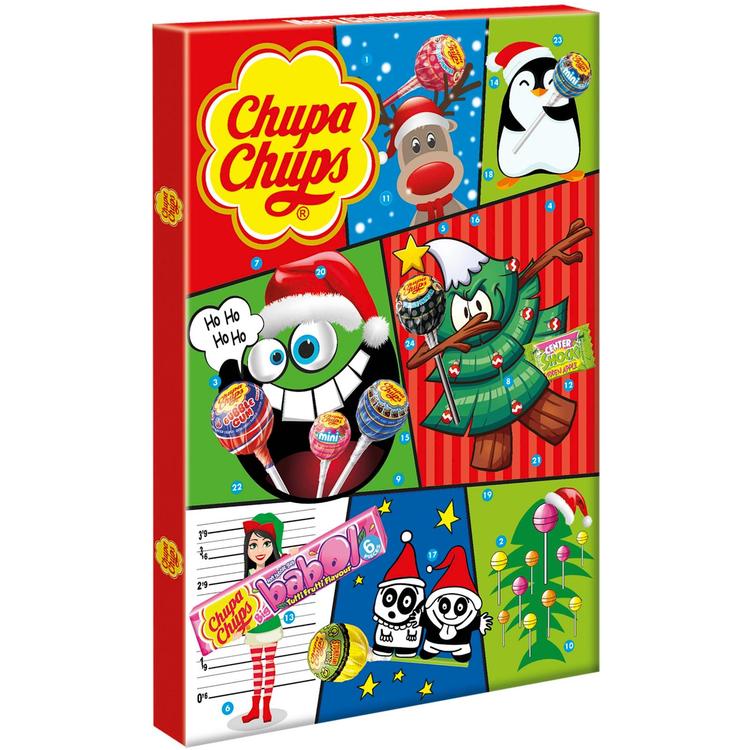 Chupa Chups makeislajitelma Joulukalenteri 210,7g