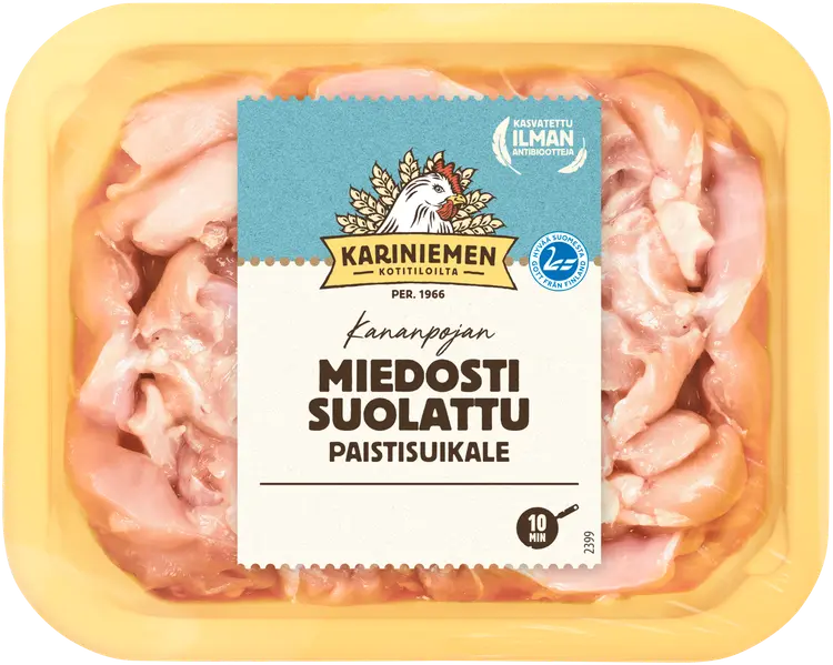 Kariniemen Kananpojan paistisuikale miedosti suolattu 300 g