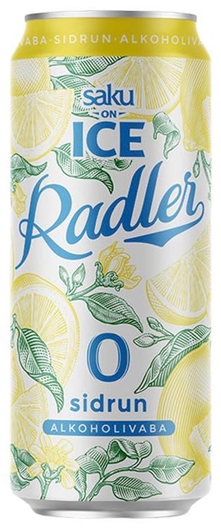 Saku On Ice alkoholivaba õlu Sidrun 500ml