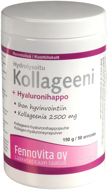 Fennovita Kollageeni + Hyaluronihappo