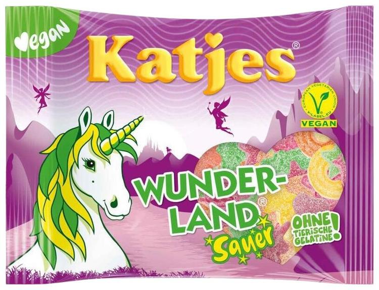 Katjes kummikommid hapukad Wunderland 175g