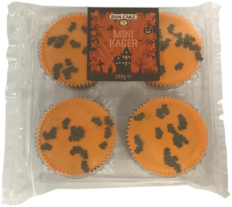 Dan Cake Halloween Kuorrutettu minikakku 4kpl/240g