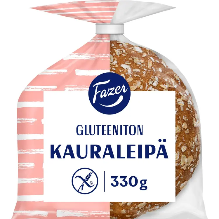 Fazer Gluteeniton Kauraleipä 330g