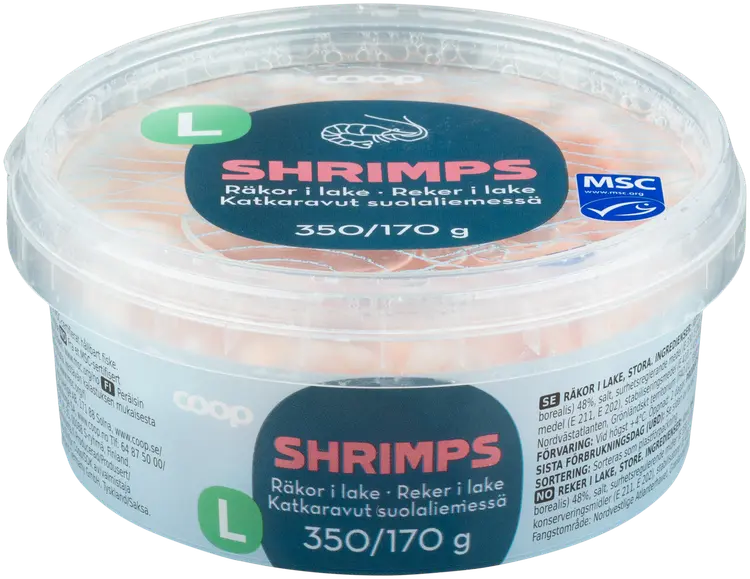 Coop isot katkaravut liemessä 350/170 g