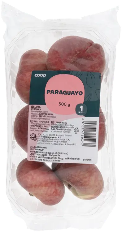 Coop persikka paraguayo 500 g