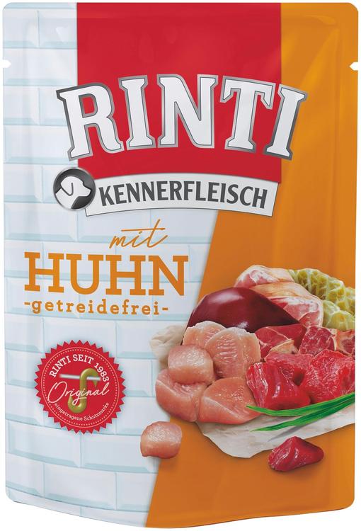 Rinti Kennerfleisch Kana 400g, annospussi