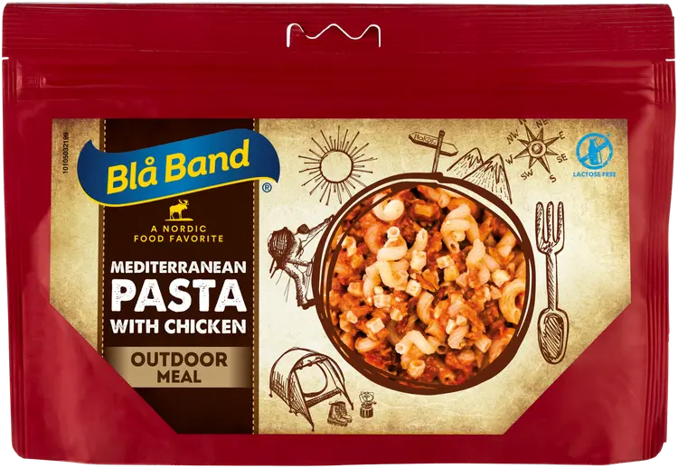 Blå Band Outdoor meal Välimeren kanapasta 151g