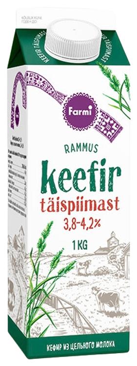 Keefir täispiimast 3,8-4,2%, 1 kg