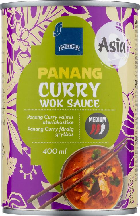 Rainbow panang-currytahnaa sisältävä kookosmaito 400 ml