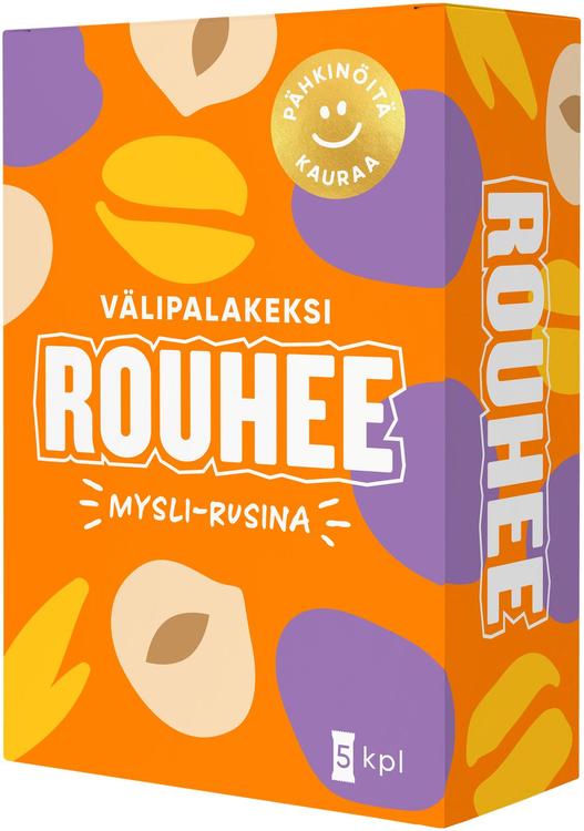 Rouhee Mysli-Rusina välipalakeksi 30g x5