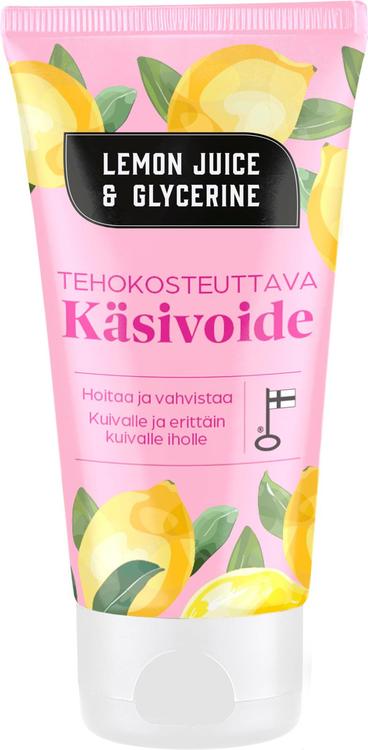 Lemon Juice and Glycerine Tehokosteuttava käsivoide 75ml