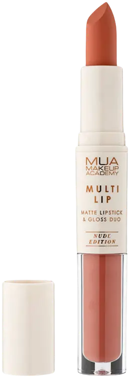 MUA Make Up Academy Lipstick & Gloss Duo, Cozy 5,2 ml  huulipuna