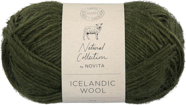 Novita Icelandic Wool 50g mänty 384