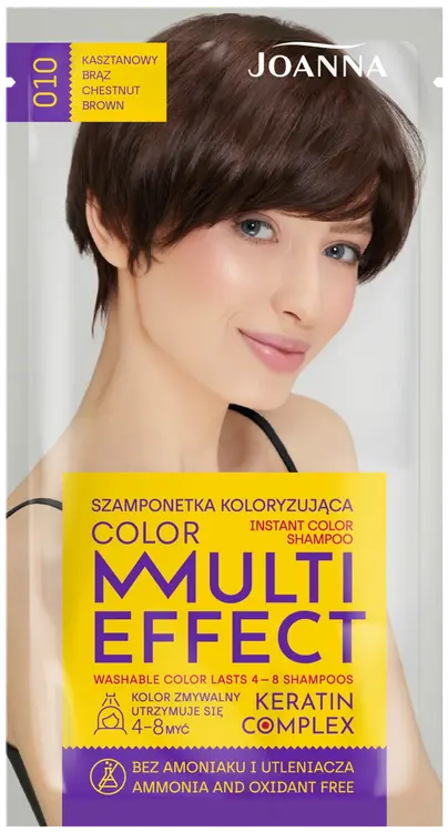 Joanna Multi Effect shampoo Chestnut Brown 010
