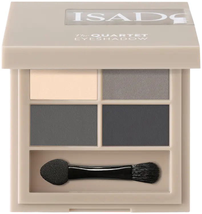 Isadora The Eyeshadow Quartet luomiväripaletti 03 Smoky Eyes 3,5 g