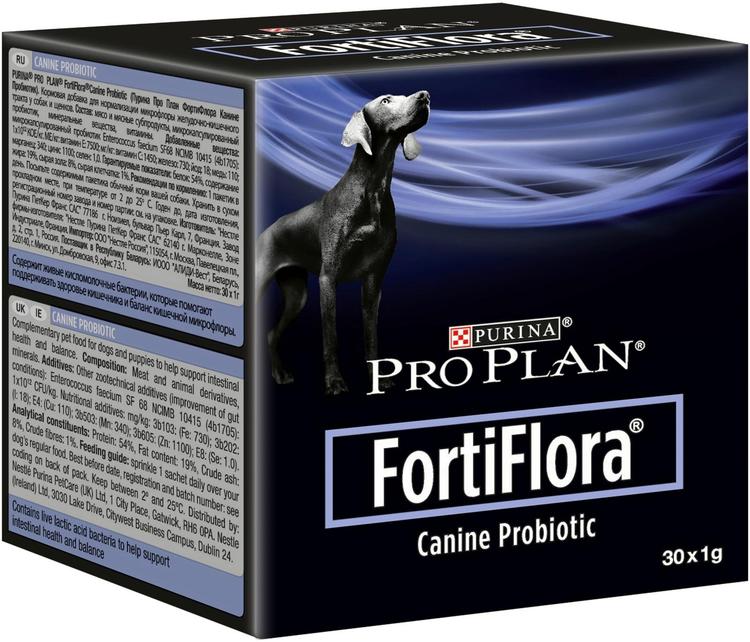 Purina Pro Plan Canine fortiflora 30g probioottinen fortiflora canine -lisäravinne koirille